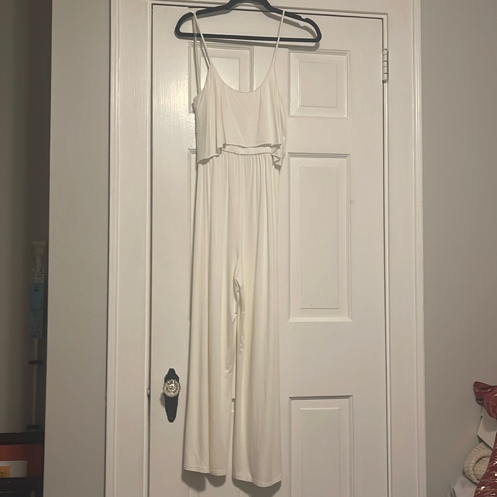 Rachel Pally ivory jumpsuit